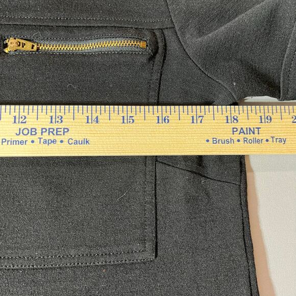 J. Crew Shift Dress Wool Zipper Pockets Women's Size 12 - Picture 8 of 13